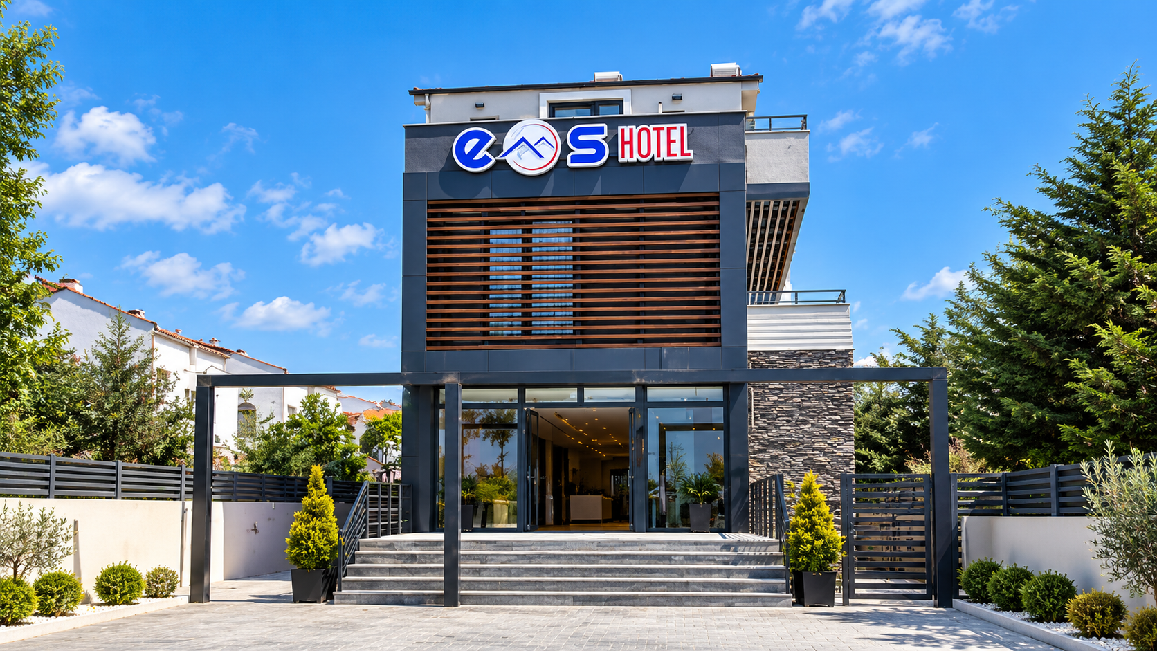 EOS Otel dış görünümü