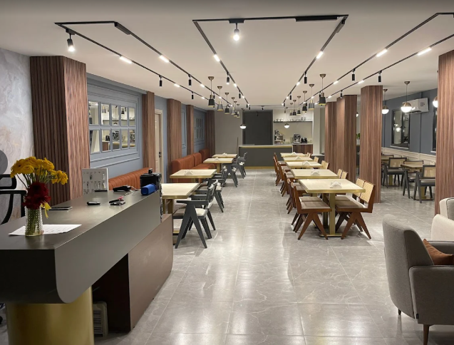 EOS Otel restoran ve kahvaltı alanı